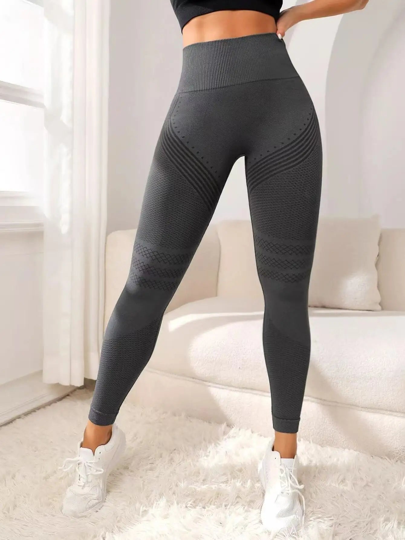 Leggings 3D de celulite Slimove, controle de treinamento de barriga de levantamento de bunda de cintura alta, legging anticelulite para treino de ginástica