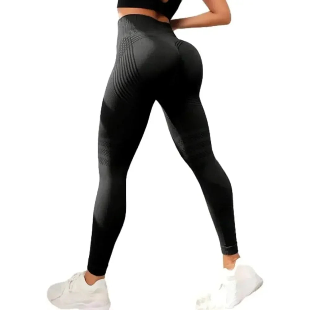 Leggings 3D de celulite Slimove, controle de treinamento de barriga de levantamento de bunda de cintura alta, legging anticelulite para treino de ginástica